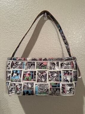 NWOT Disney Couture Harveys Seatbelt Classic Comic Baguette Bag 1st Edition 2008